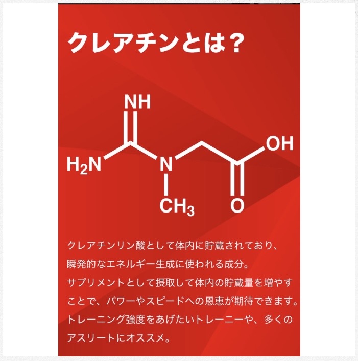 【さらに挑戦を続けたい方へ】クレアチン 200g（40回分）